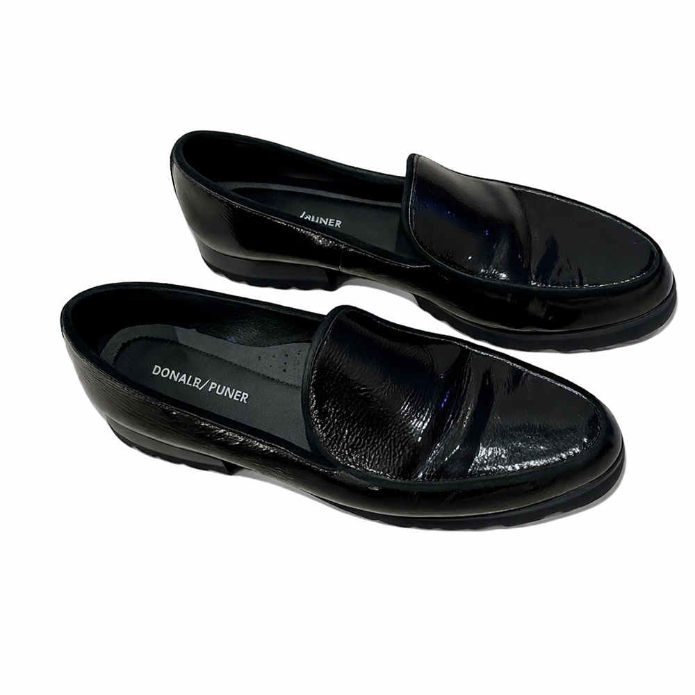 Donald Pliner Patent Platform‎ Loafer 8.5